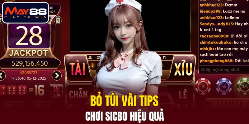Bỏ túi vài tips chơi Sicbo hiệu quả
